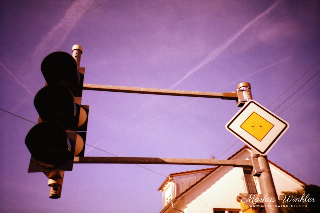 Foto von einem gecrossten Sensia 100 von Fujifilm