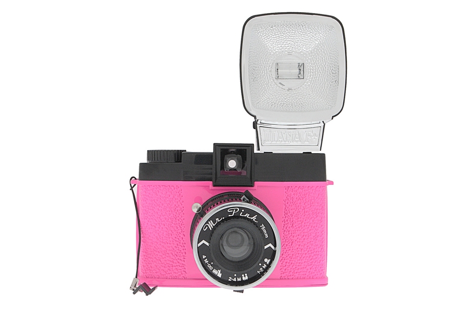 Die Vorderseite der Diana F+ Mr. Pink