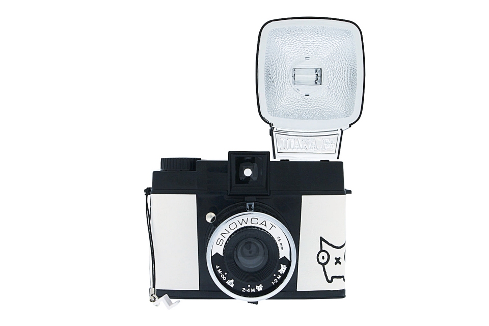 Die Vorderseite der Diana F+ Snowcat