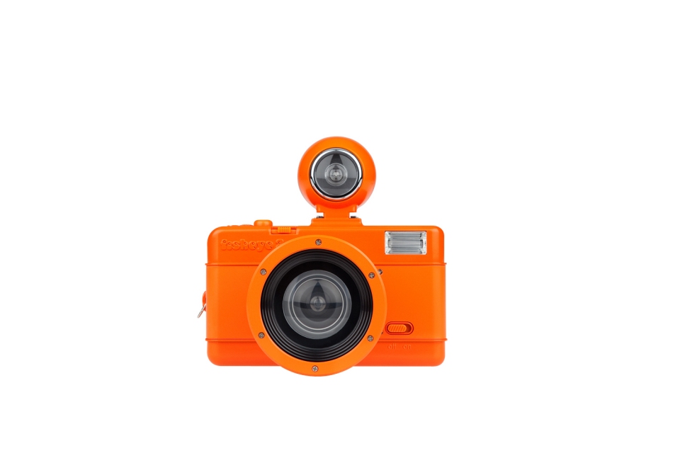 Fisheye No. 2 Vibrant Orange Front