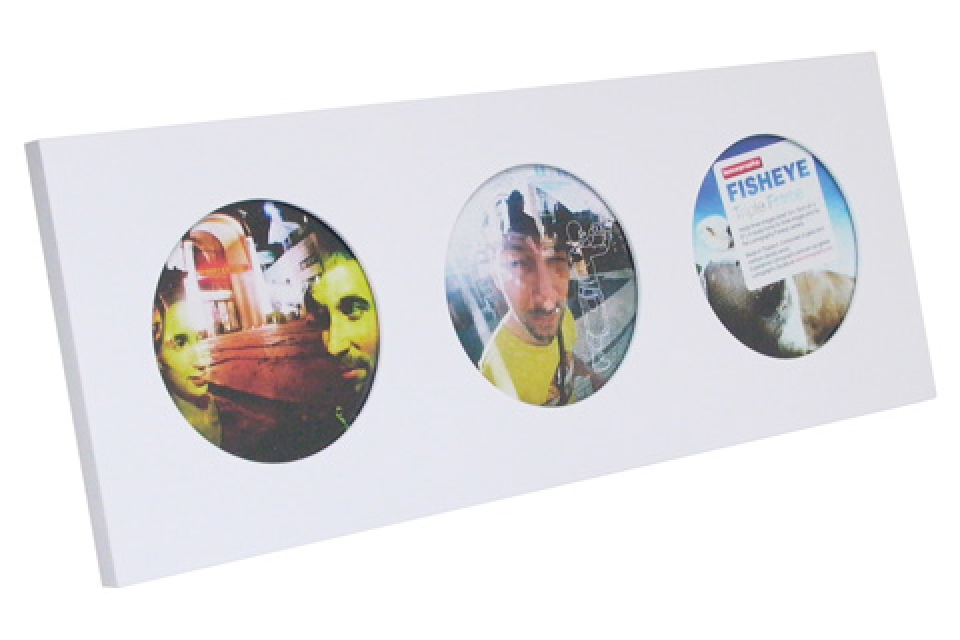 Fisheye Triple Frame