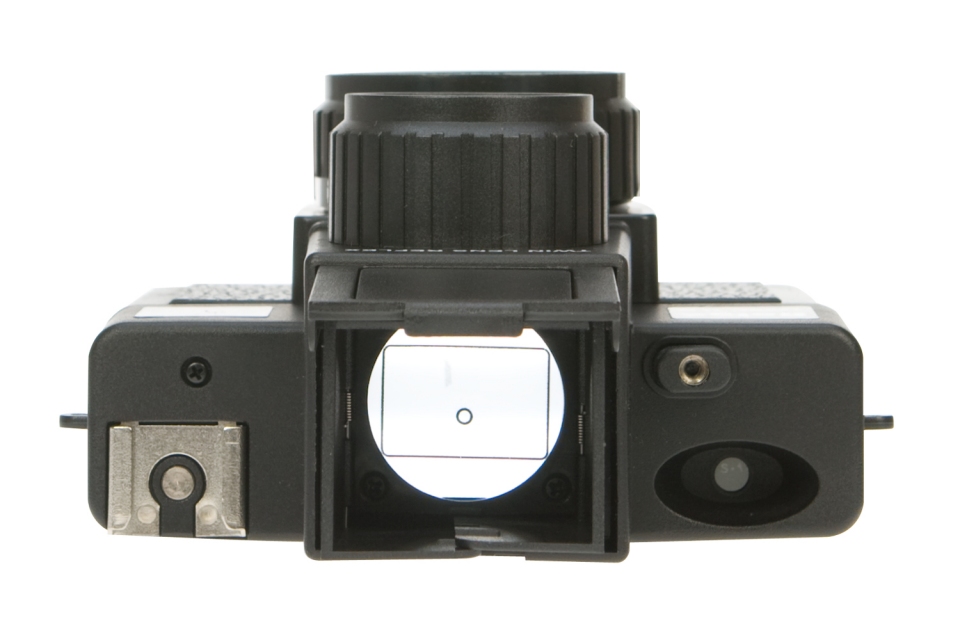 Holga 135 TLR - Twin Lens Reflex - Top