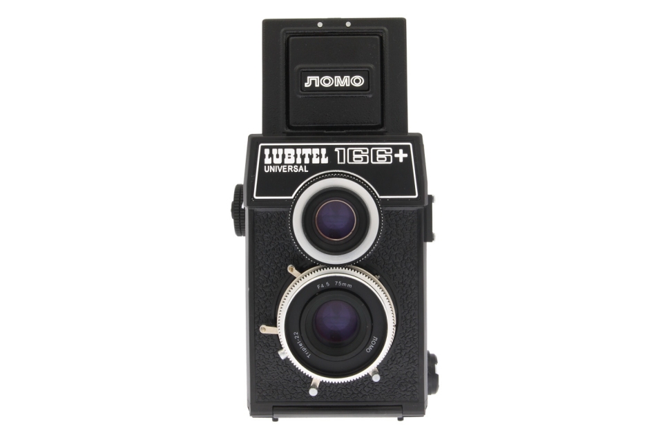 Die Vorderseite der Lubitel 166+
