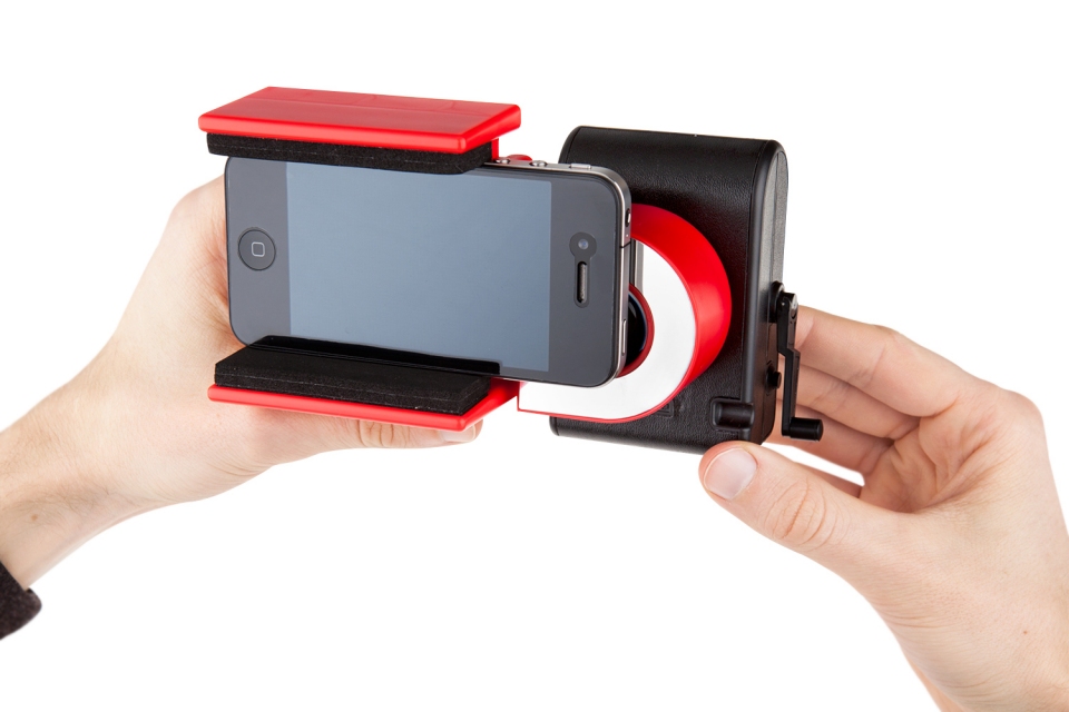 Der Smartphone Holder für die LomoKino