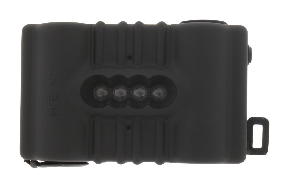 SuperSampler - Rubberized Black - Front