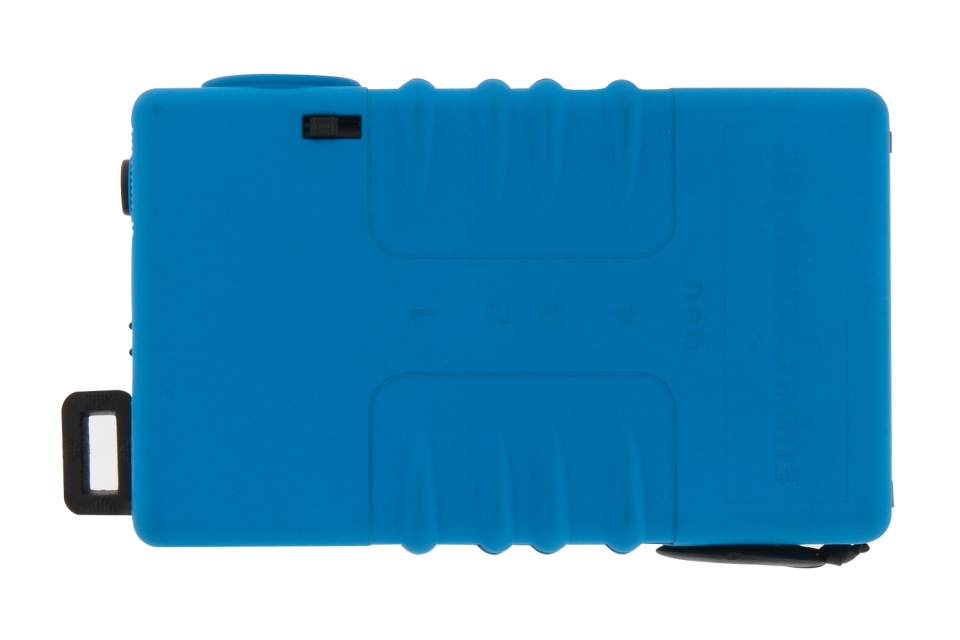 SuperSampler - Rubberized Blue - Back