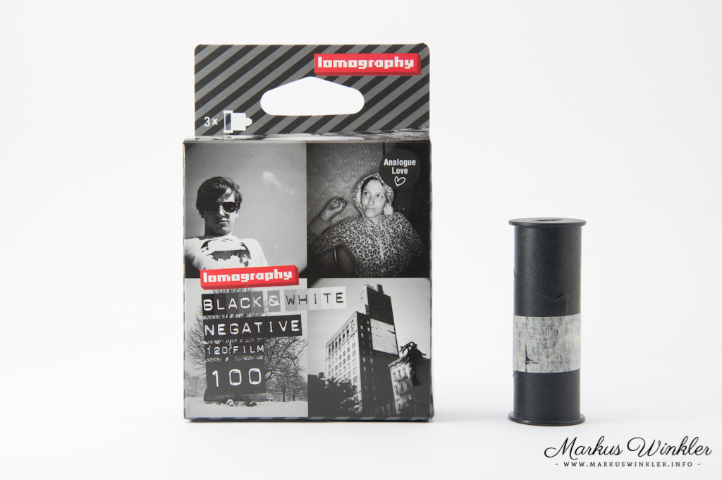Ein 100er Schwarzweißfilm von Lomography