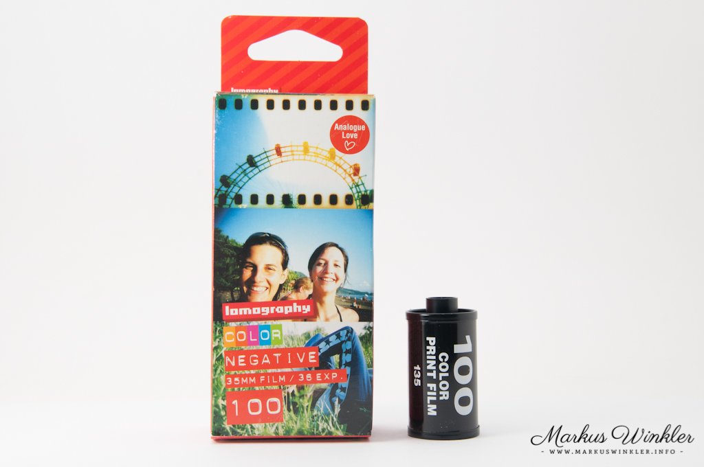 Der 100er Farbfilm von Lomography für 35mm Kameras