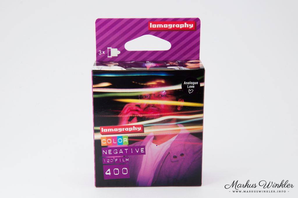 Der 400er Mittelformatfilm für Farbbilder von Lomography