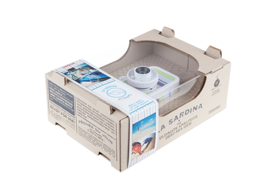 Die Verpackung der La Sardina - St. Tropez Glaye