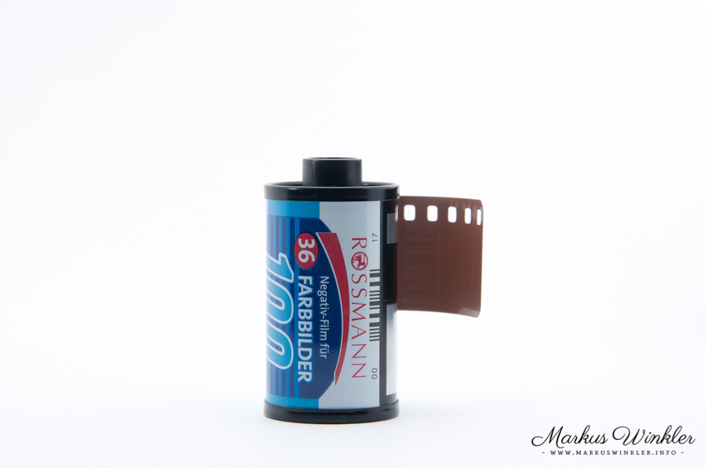 Der eingestellte 100er Farbfilm von Rossmann