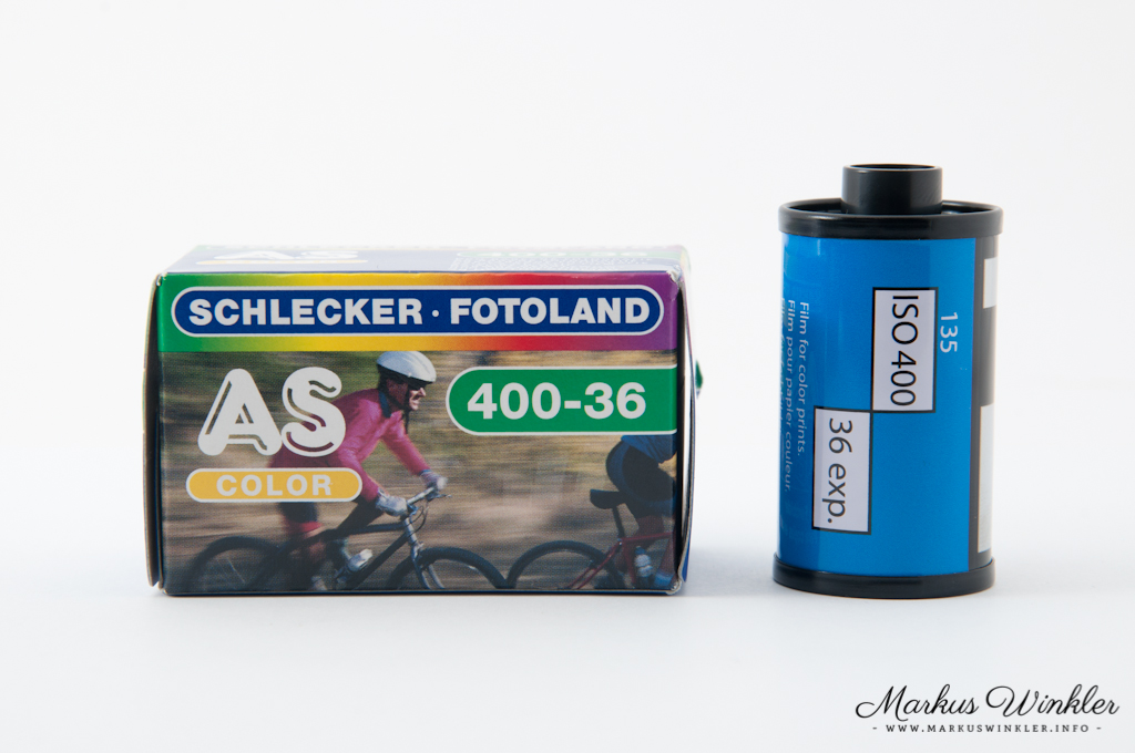 Der 400er Kleinbildfilm von Schlecker