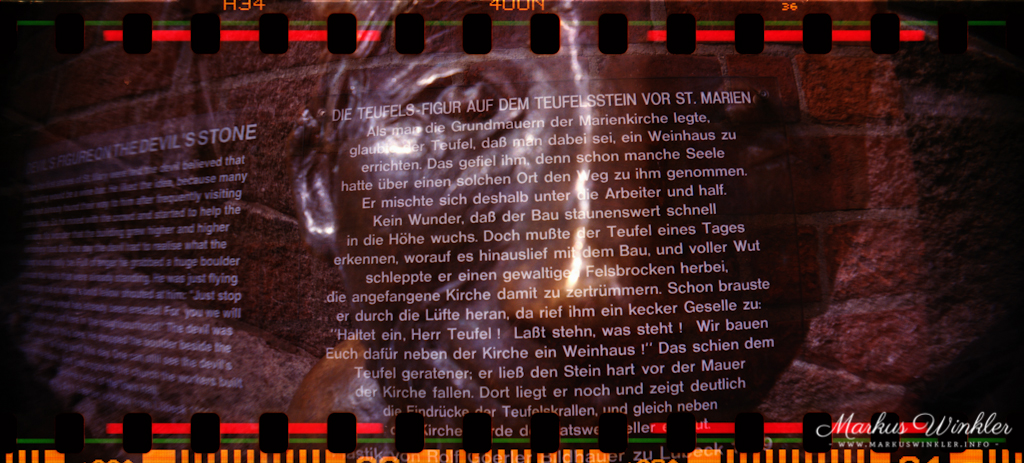 Doppelbelichtung mit der Sprocket Rocket und dem Vista Plus 400