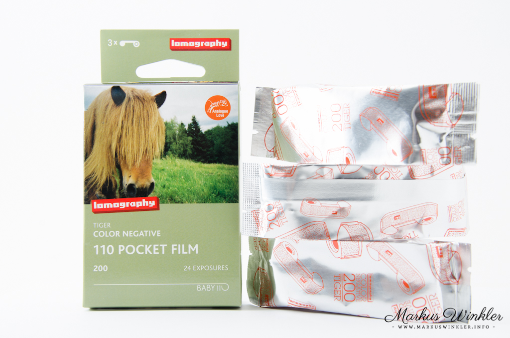 Lomography Tiger Color Negative 200 110 - 3er Packung