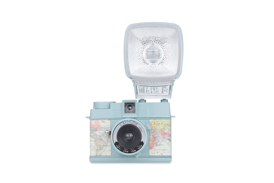 Die Vorderseite der Diana Mini Latitude von Lomography
