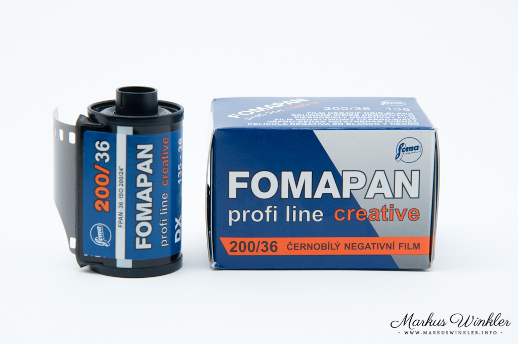 Die Kleinbildversion des Fomapan 200