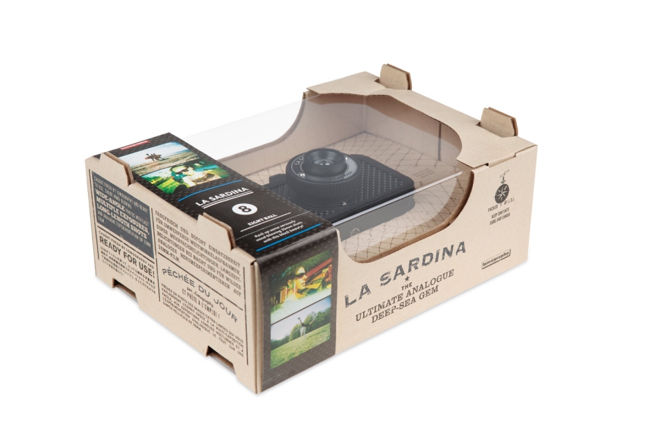 Die Verpackung der schwarzen Sonderedition