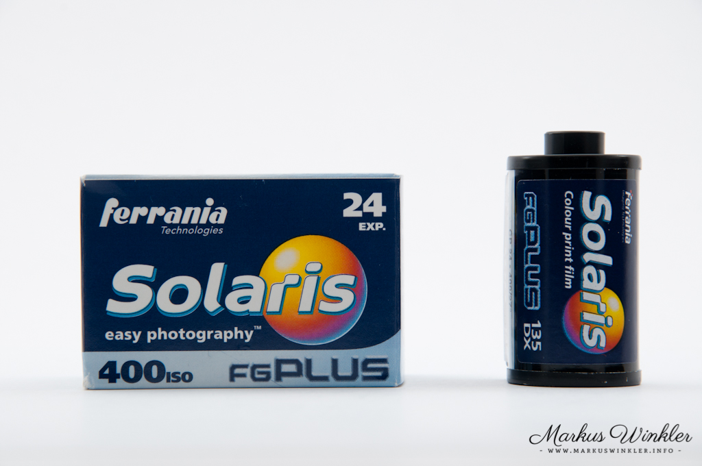 Der ISO 400 35mm Film von Ferrania