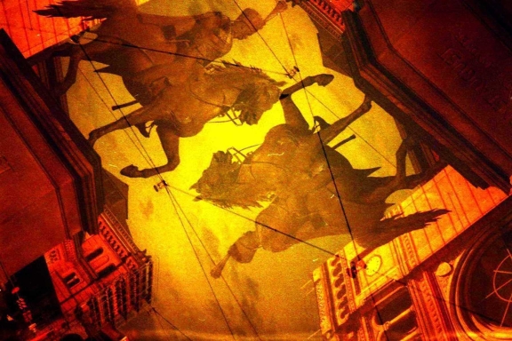Redscale Doppelbelichtung