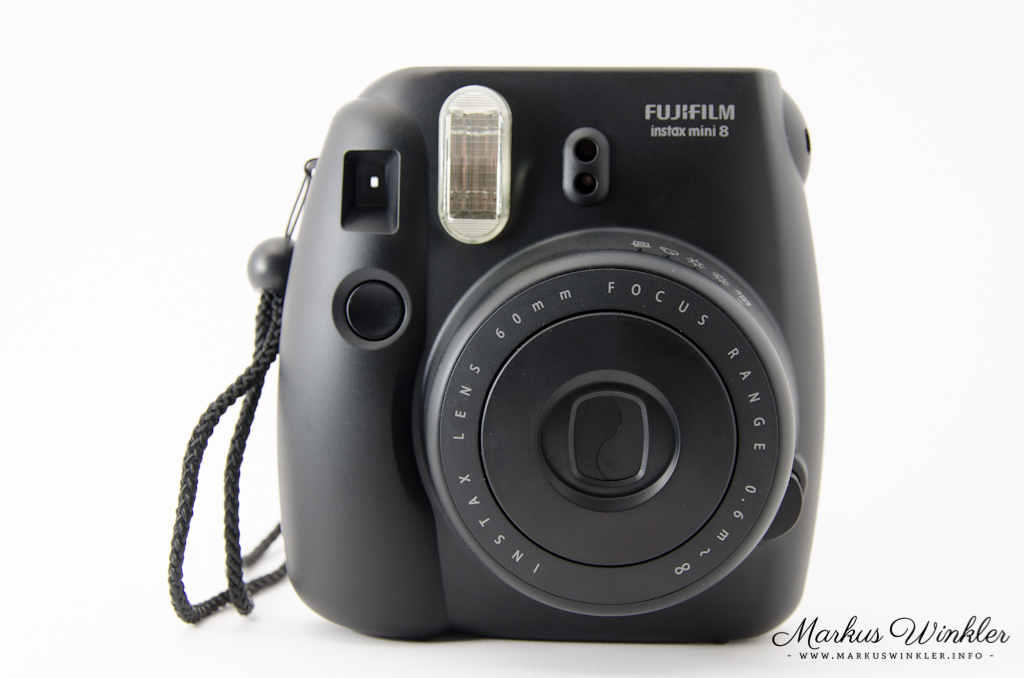 Vorderseite der Fujifilm Instax Mini 8