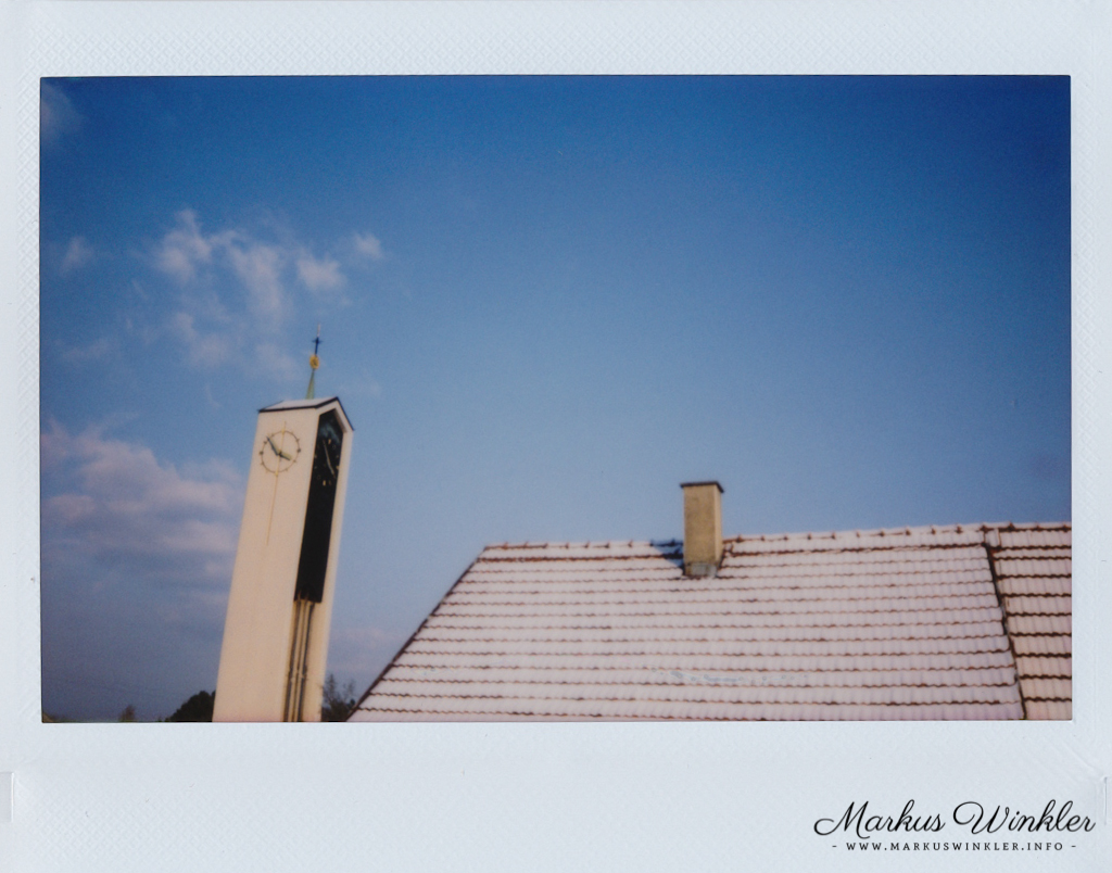 Bild mit der Sofortbildkamera Instax 100 und dem Instax Wide Film