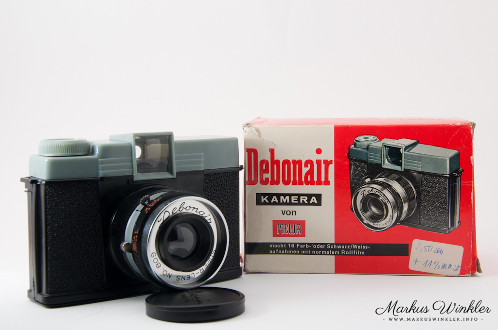 Lieferumfang Debonair Diana 120 Mittelformat Plastic