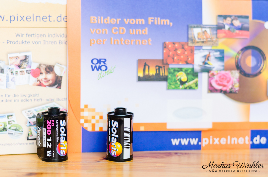 Filmentwicklung bei Pixelnet.de - Review - 01
