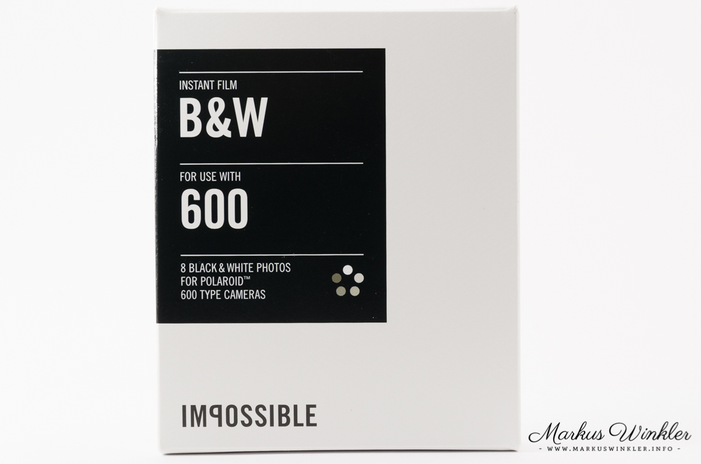 Impossible B&W Film for 600