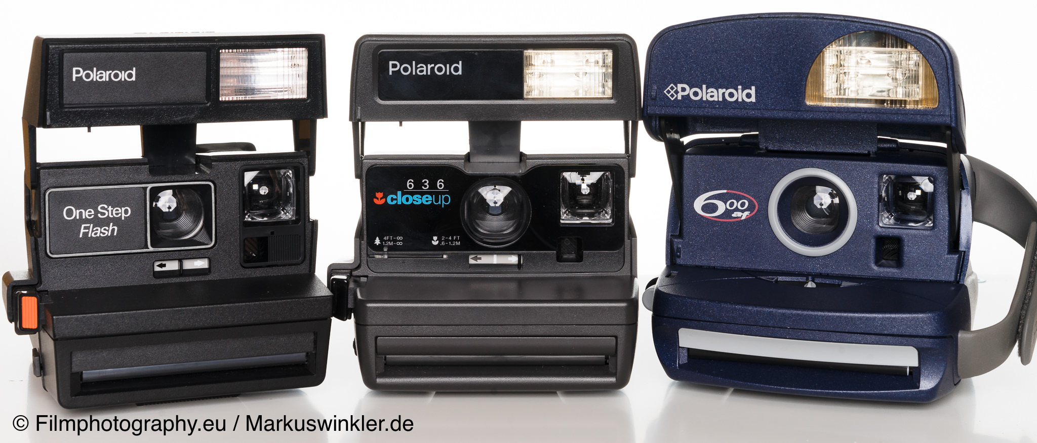 Polaroid 600 Kameragenerationen