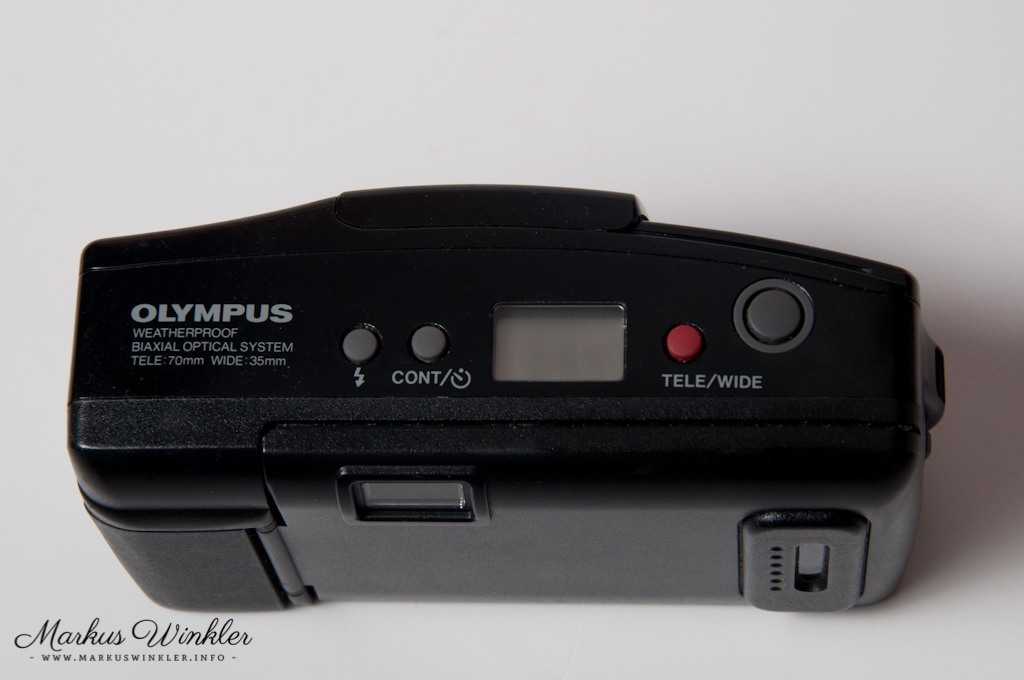 Olympus AF-1 Twin - Top