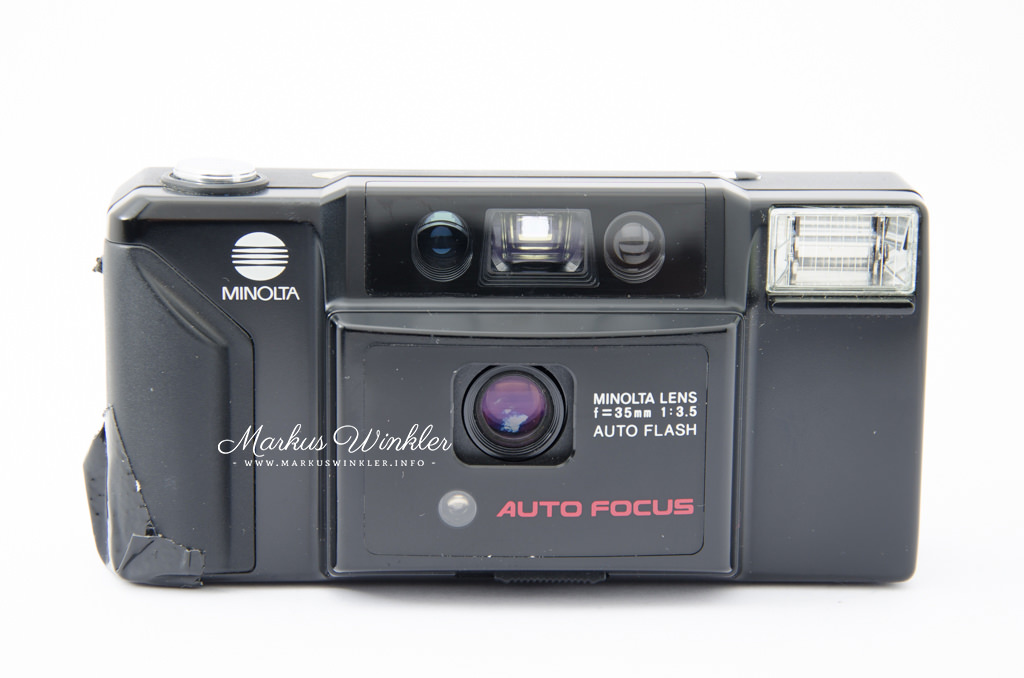 Minolta AF-E - Front