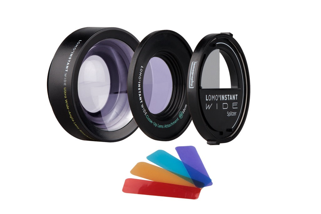 Lomo'Instant Wide - Linsen und Farbfilter