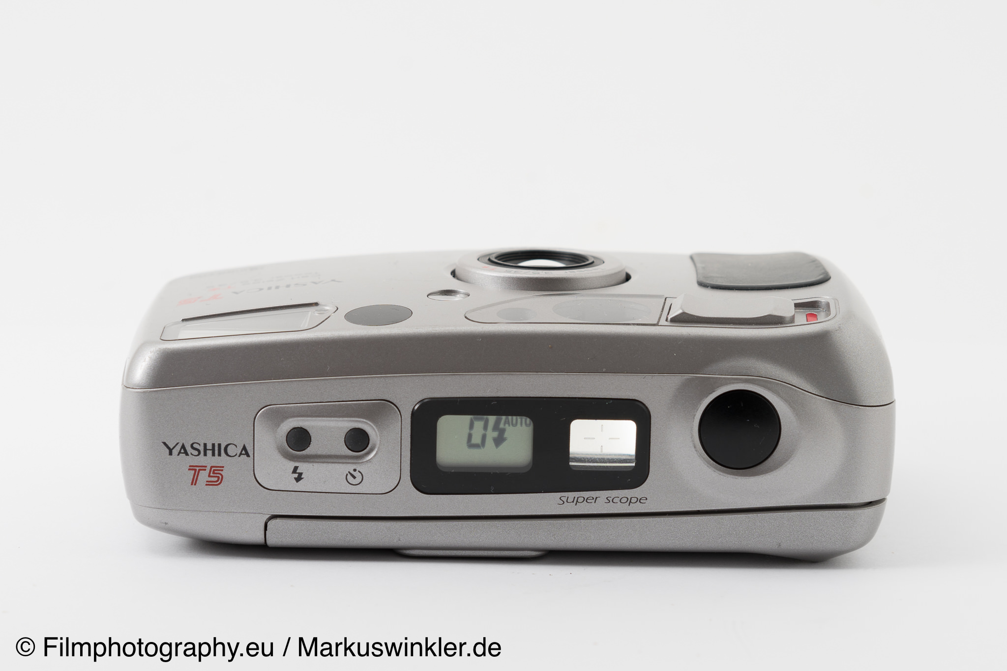 Yashica T5 - Top