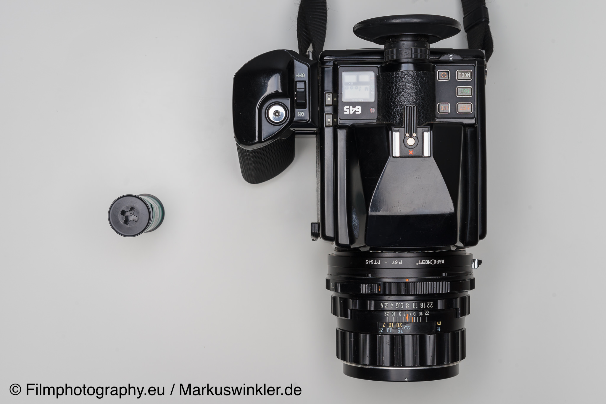 Größe der Pentax 645