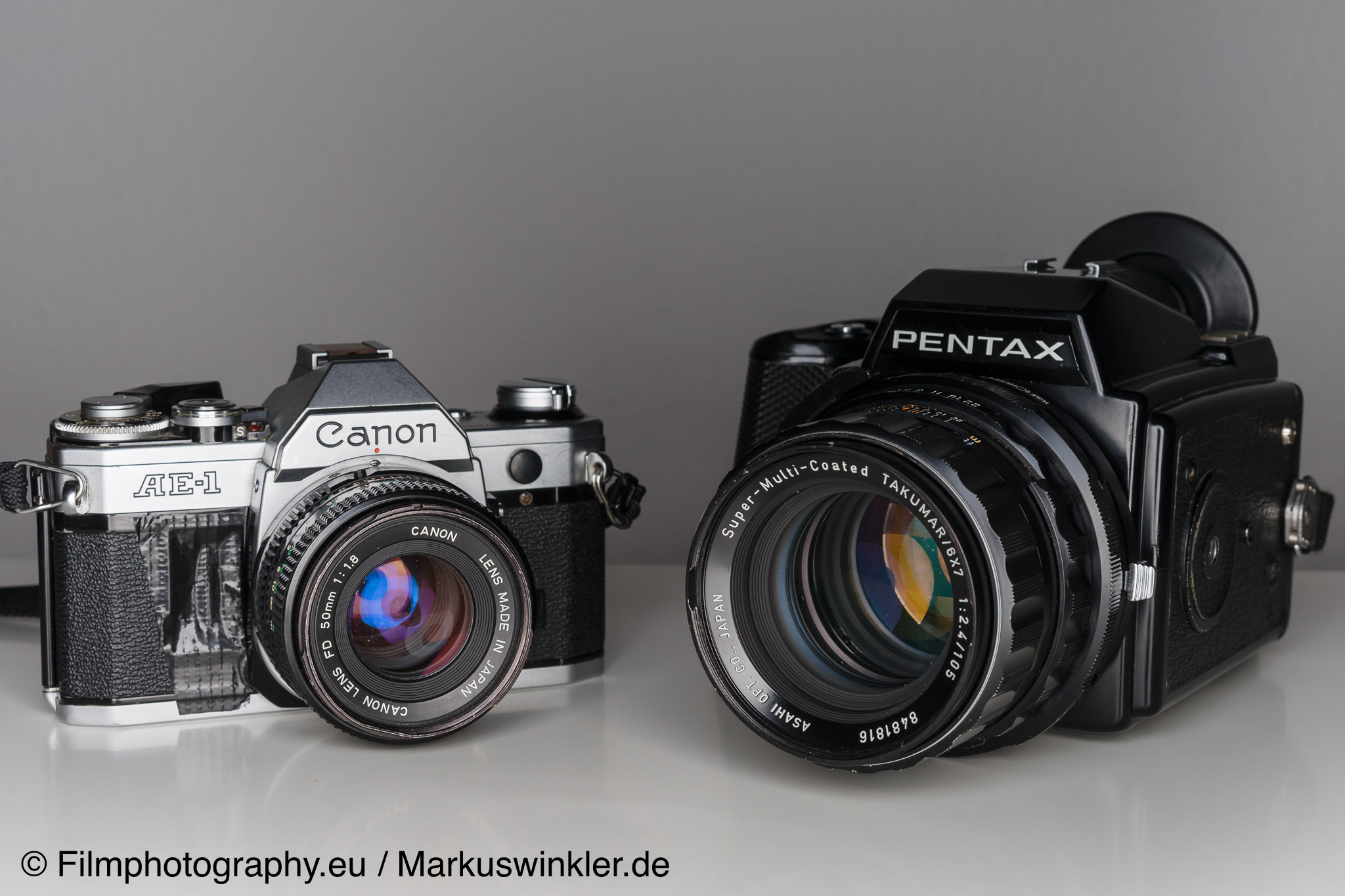 Pentax 645 Kleinbild Vergleich