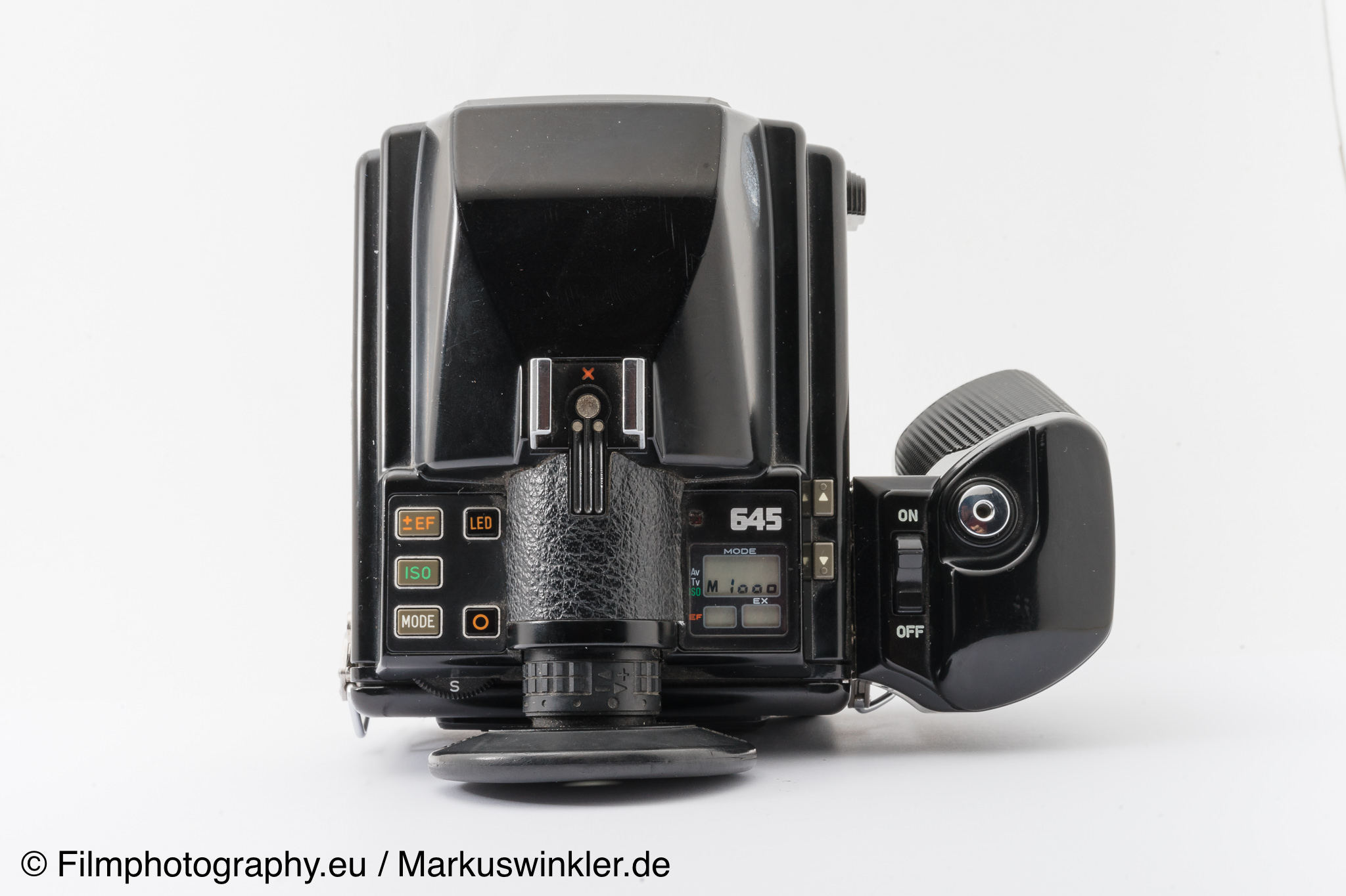 Pentax 645 - Top