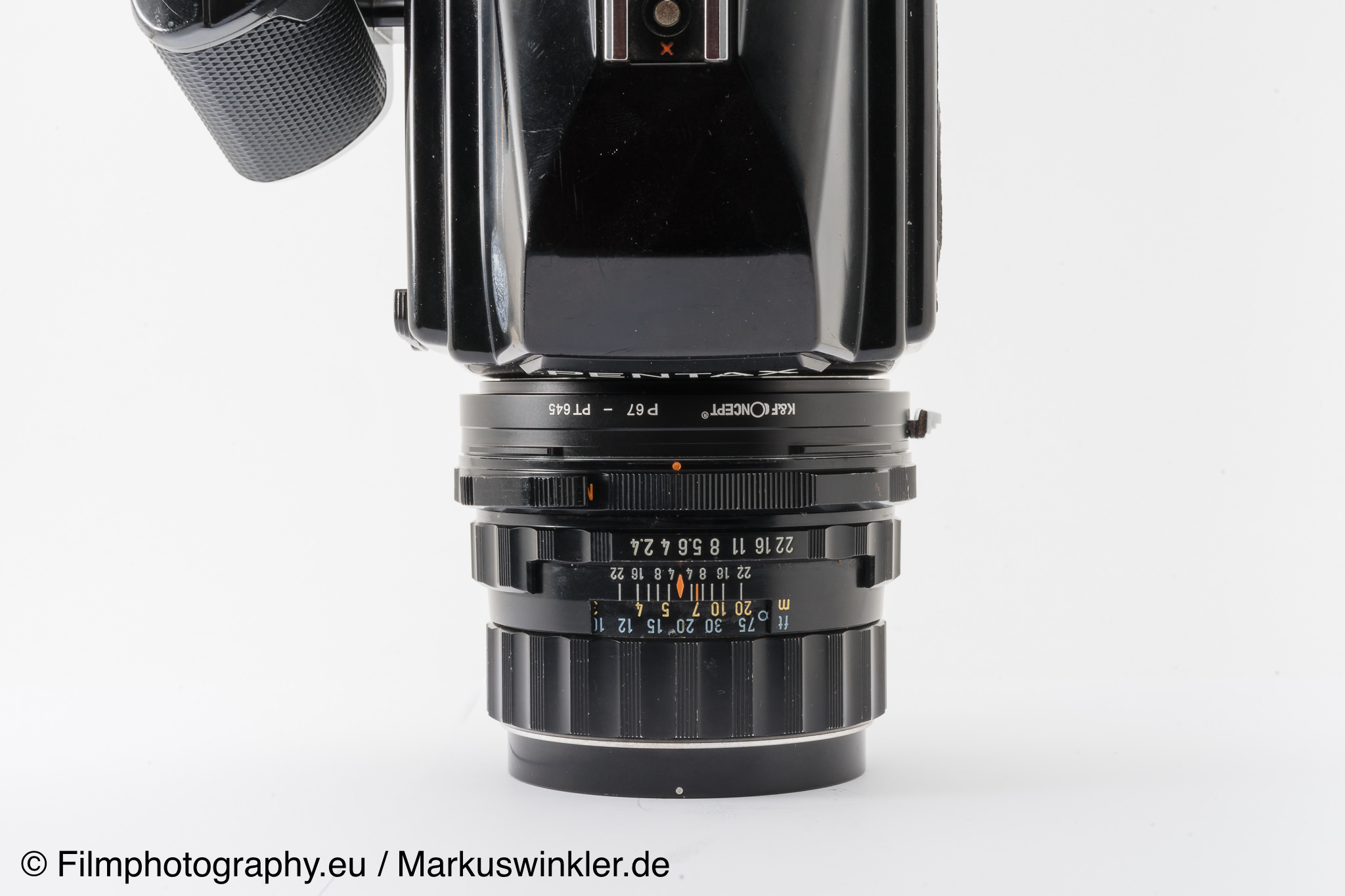 Pentax 645 mit Pentax 6x7 105mm f/2.4