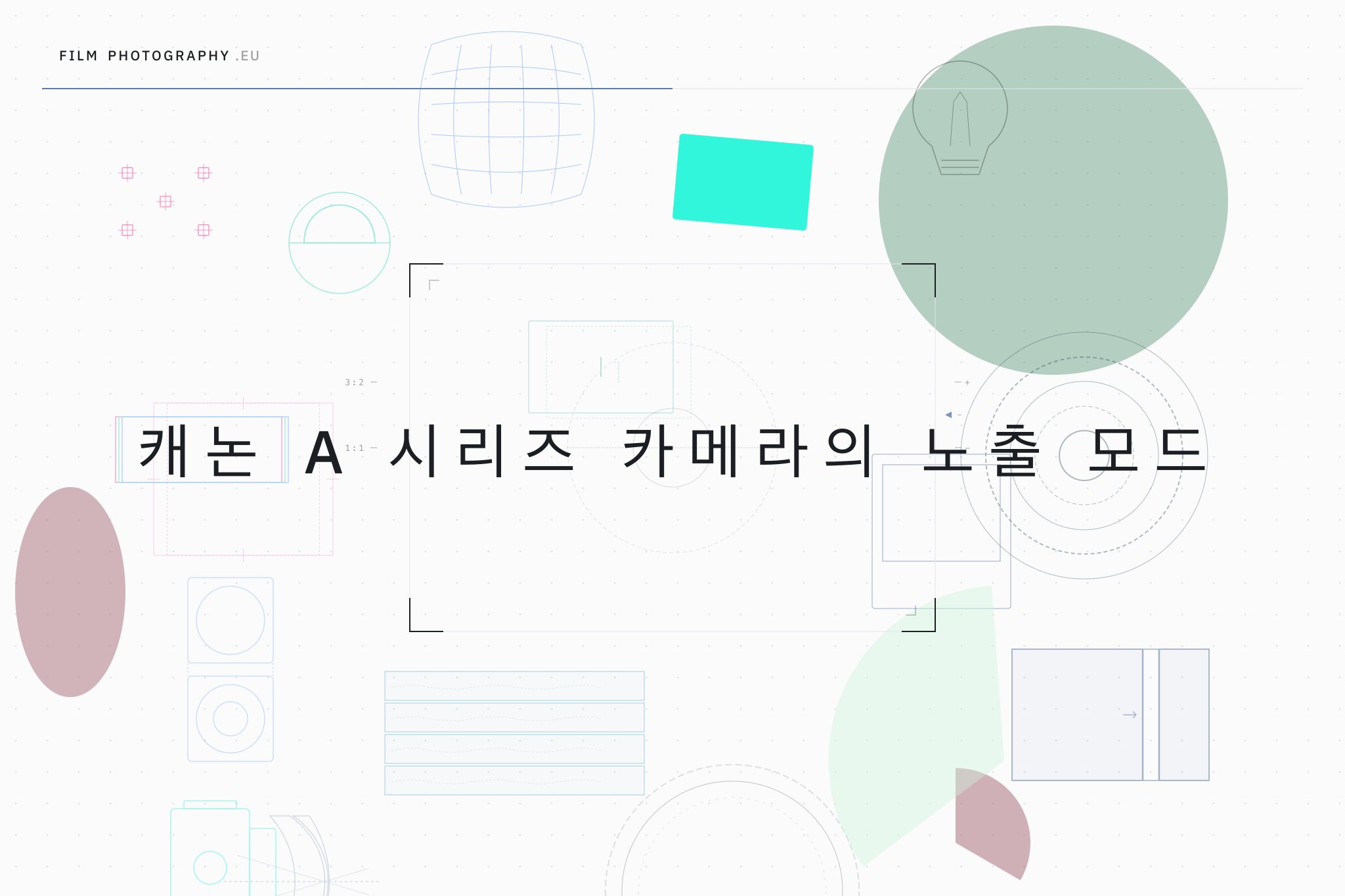 캐논 A 시리즈 카메라의 노출 모드