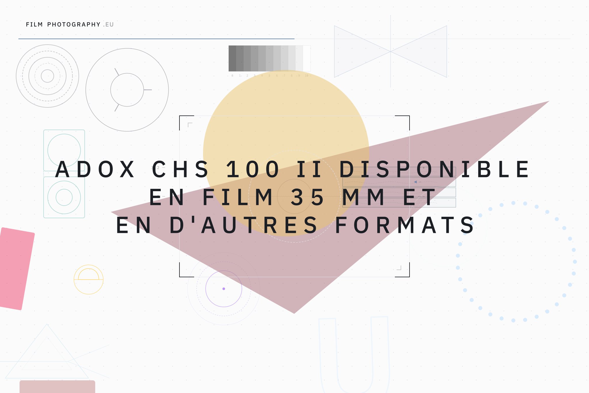 Adox CHS 100 II disponible en film 35 mm et en d'autres formats