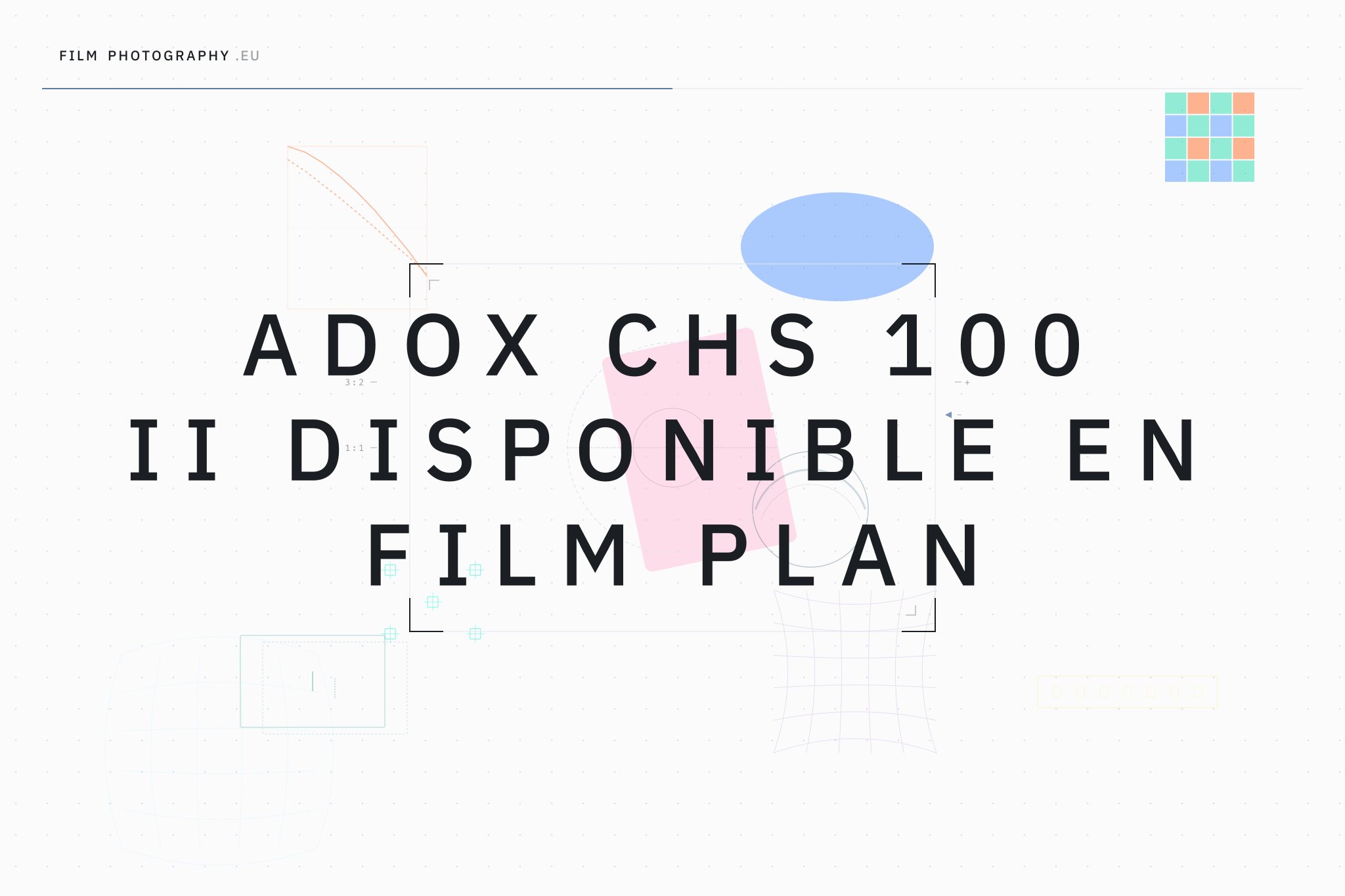 Adox CHS 100 II disponible en film plan