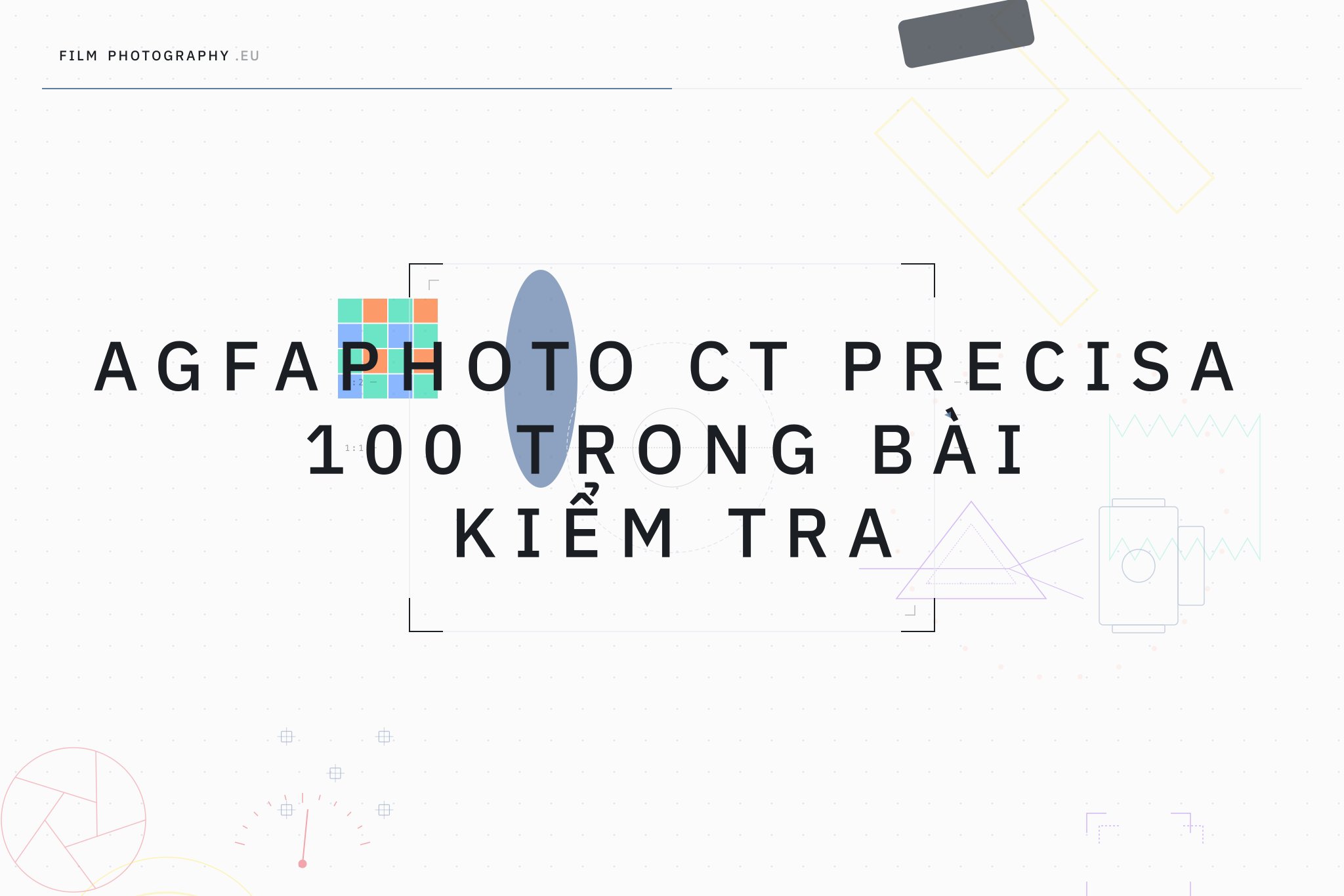 AgfaPhoto CT Precisa 100 trong bài kiểm tra