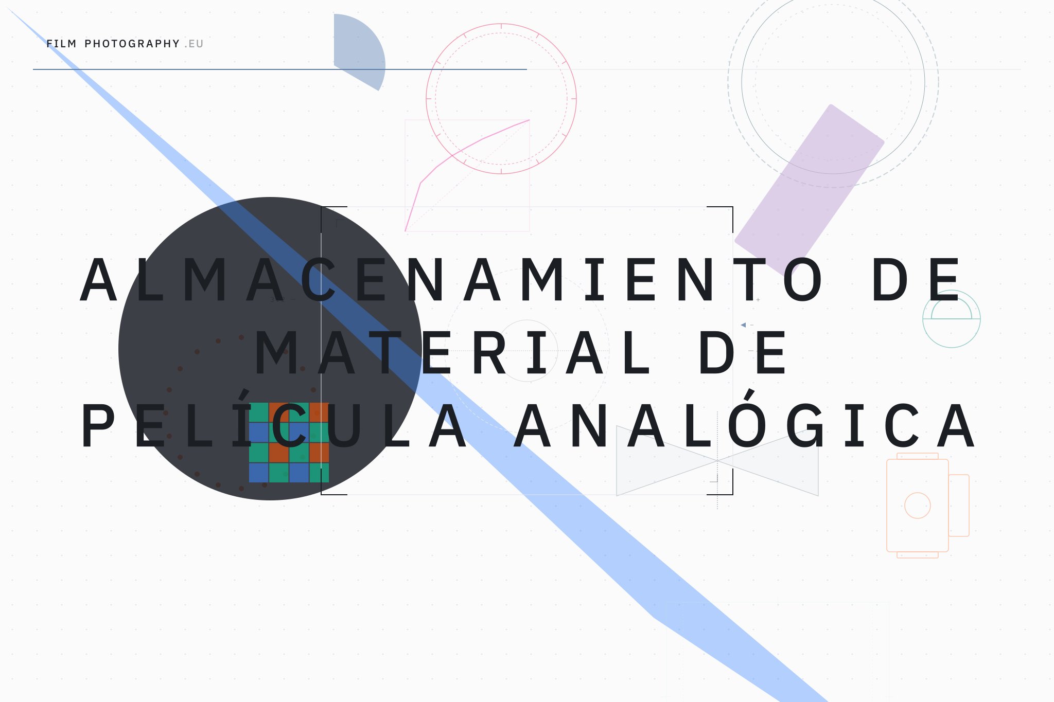 Almacenamiento de material de película analógica