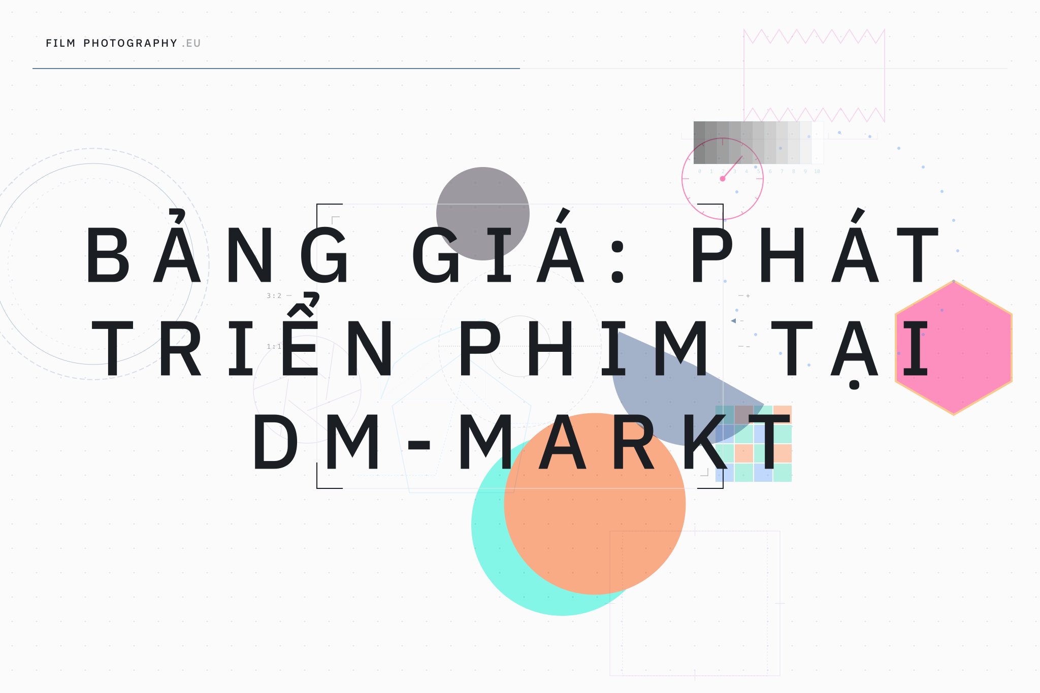 Bảng giá: Phát triển phim tại DM-Markt
