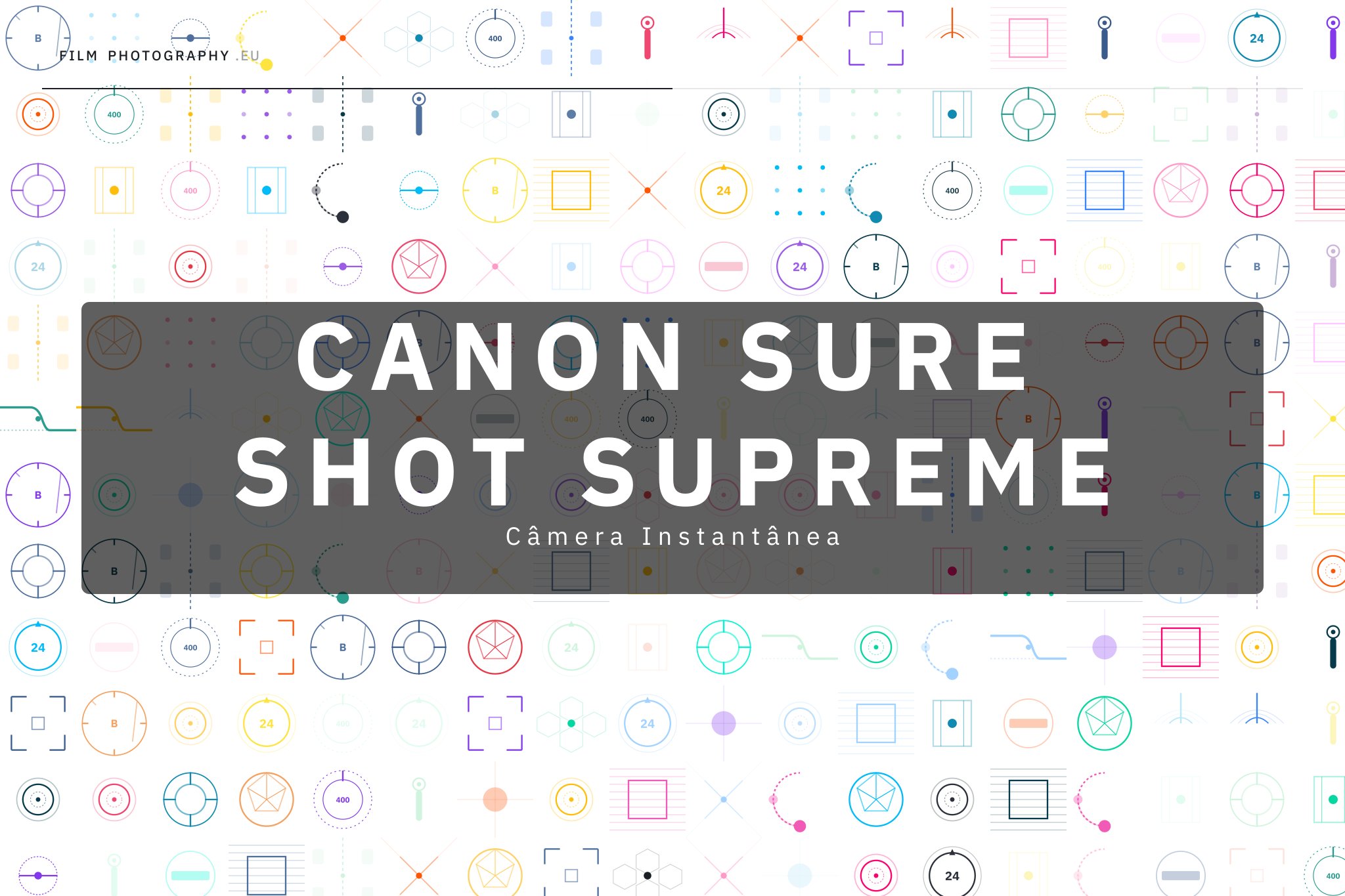 Canon Sure Shot Supreme Câmera Instantânea