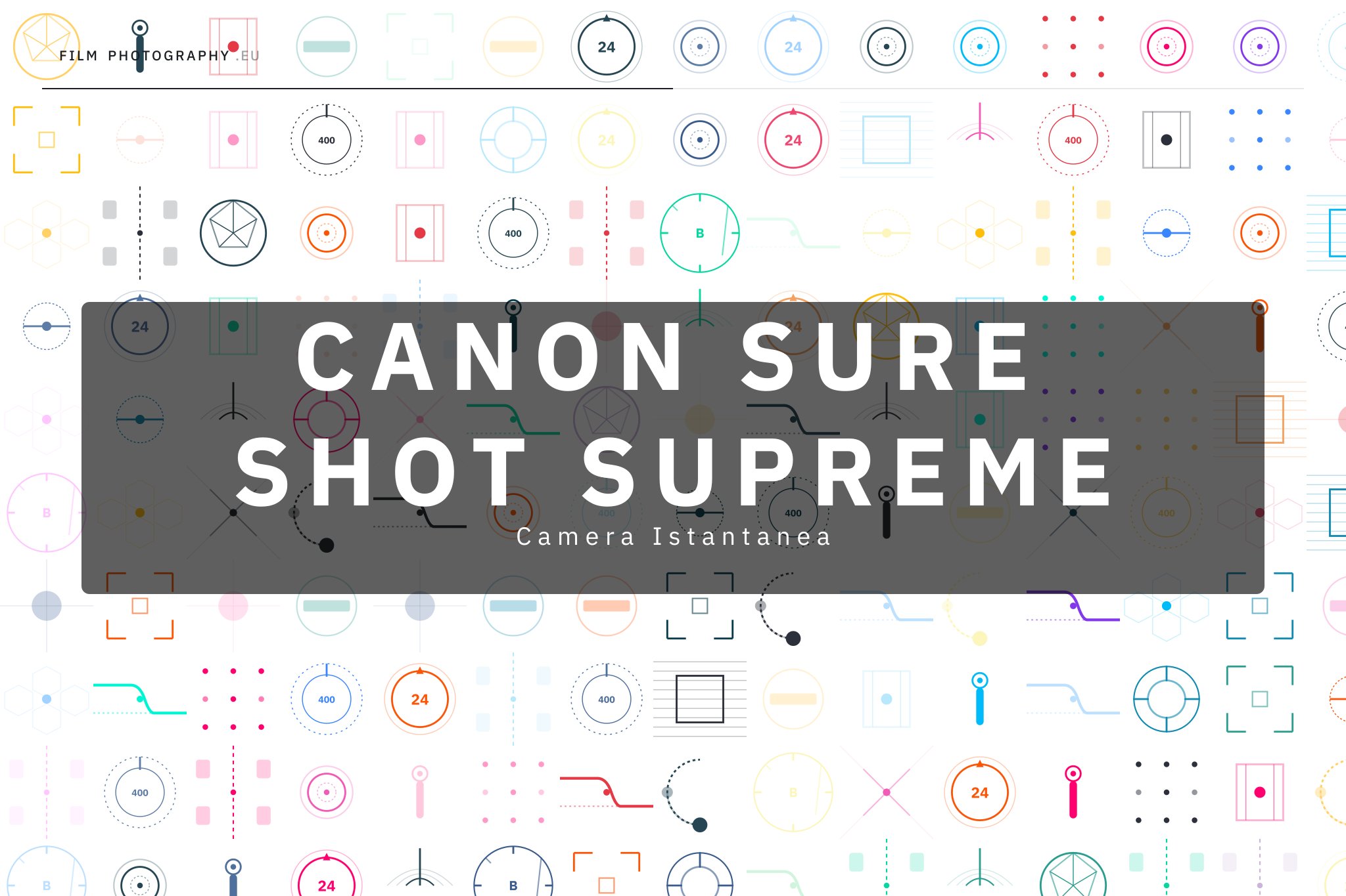 Canon Sure Shot Supreme Camera Istantanea