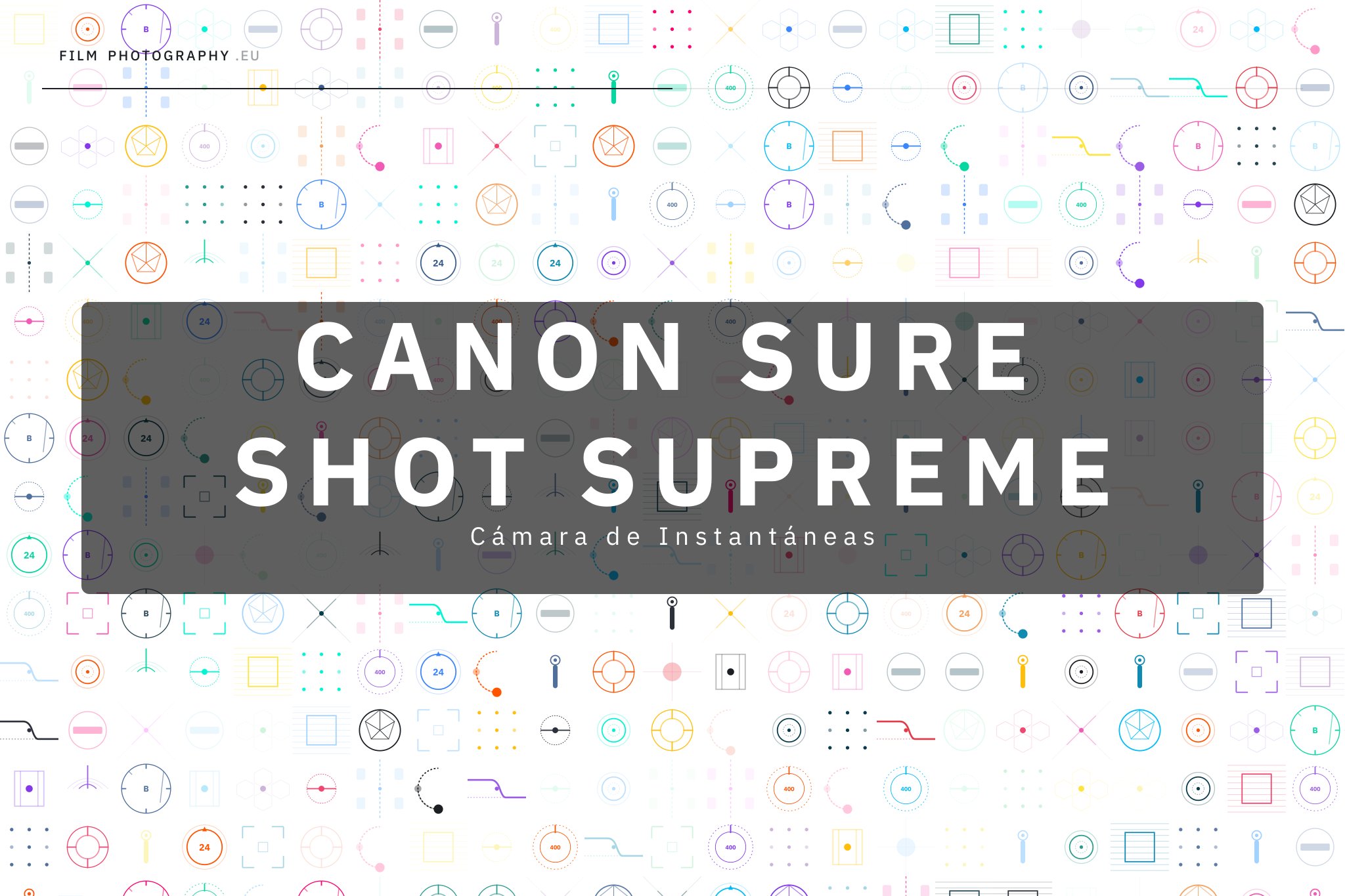 Canon Sure Shot Supreme Cámara de Instantáneas