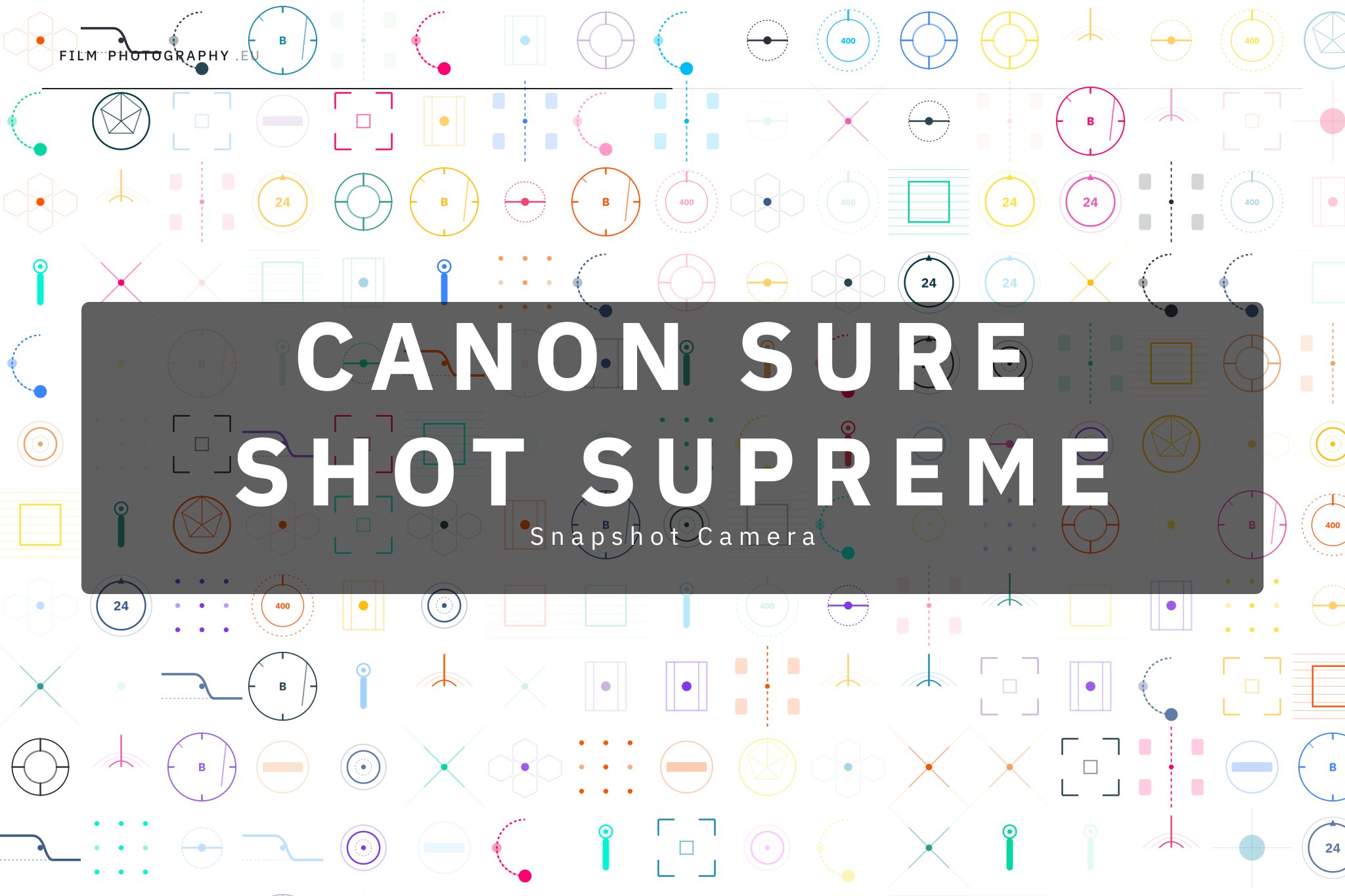 Canon Sure Shot Supreme Snapshot Camera