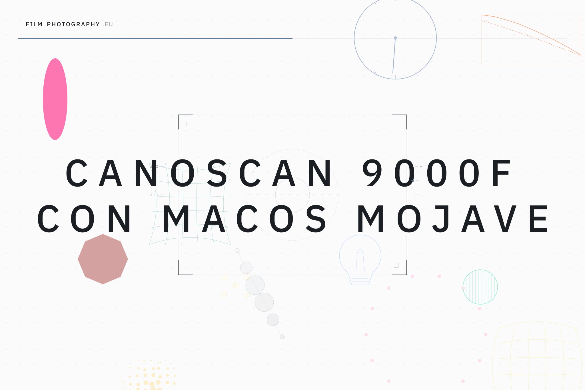 Canoscan 9000F con macOS Mojave