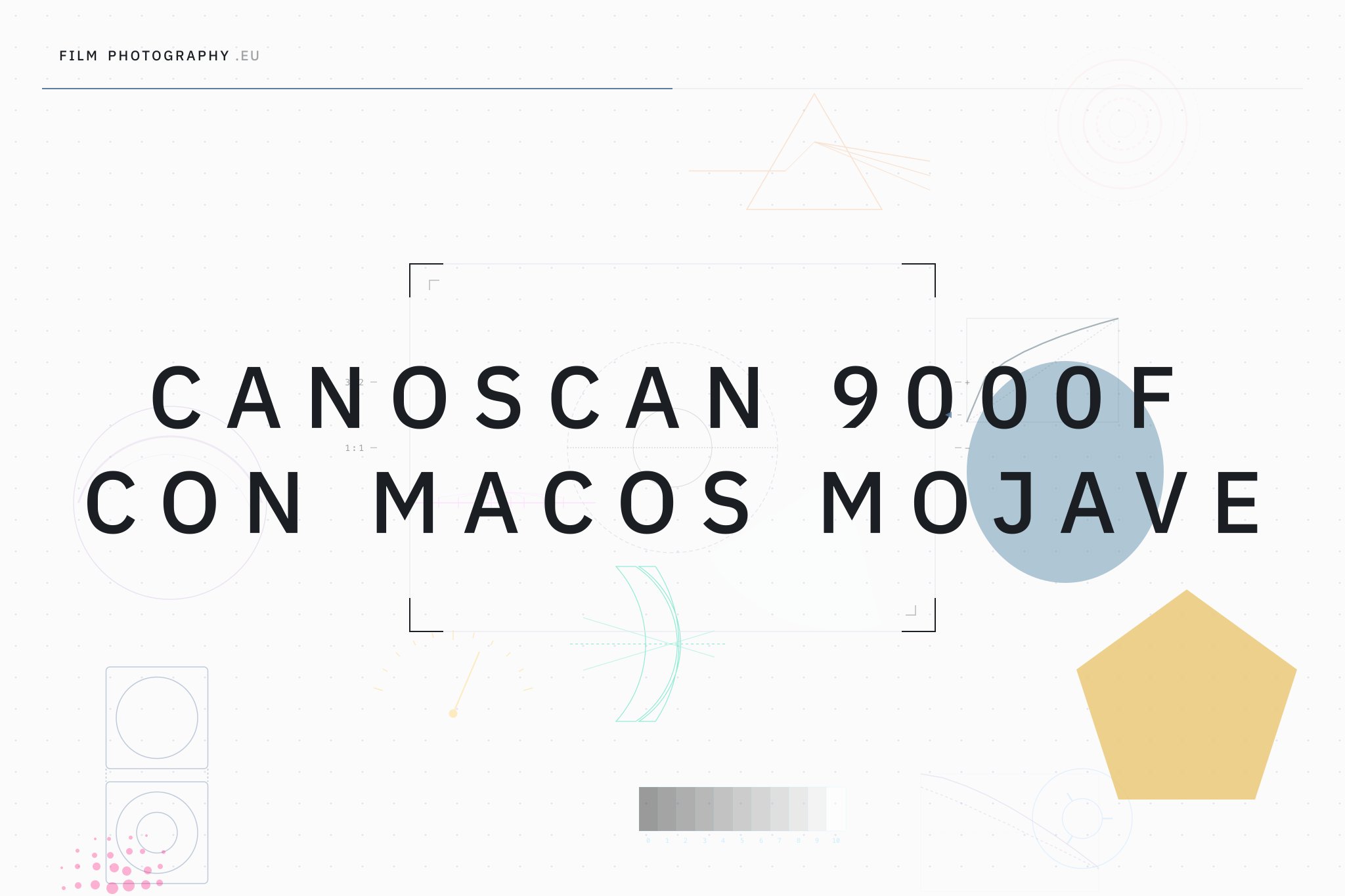 Canoscan 9000F con macOS Mojave