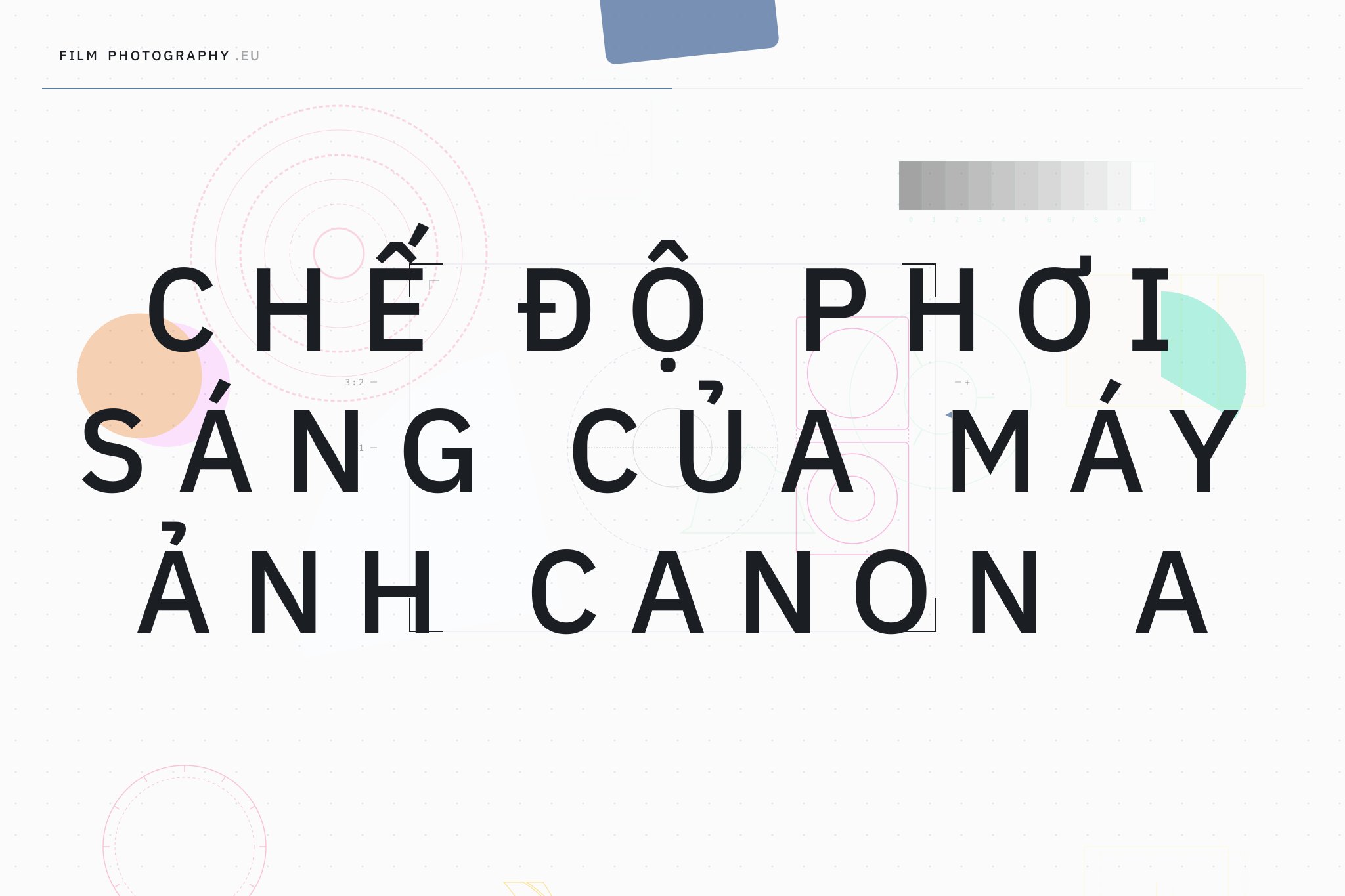 Chế độ phơi sáng của máy ảnh Canon A